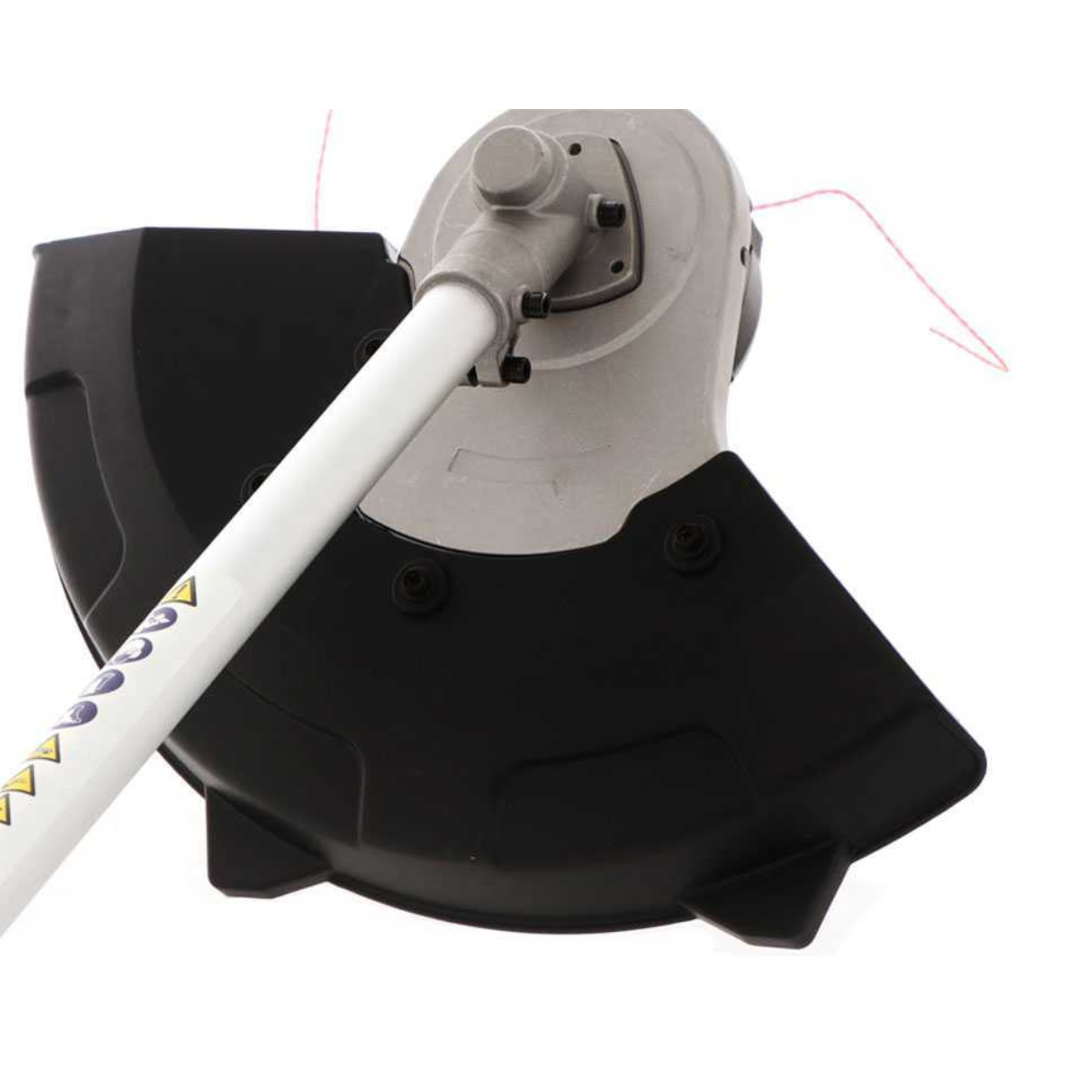 Decespugliatore a batteria iWorx 5 in 1 - Lame Tagliasiepi e motosega intercambiabili incluse + kit