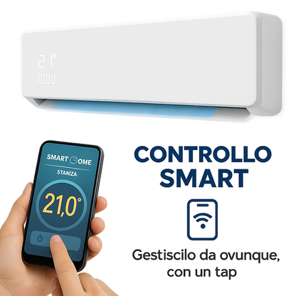 Condizionatore smart 3 in 1 - senza tubi esterni