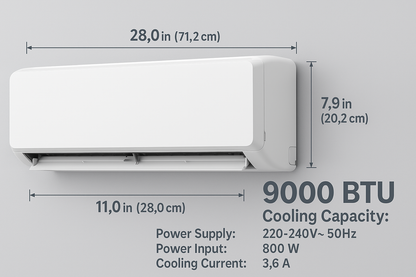 Condizionatore smart 3 in 1 - senza tubi esterni